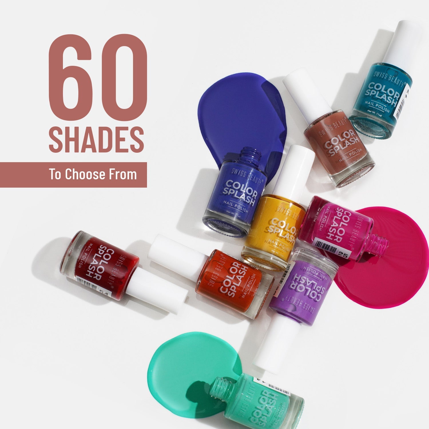 Swiss Beauty Color Splash Nail Polish