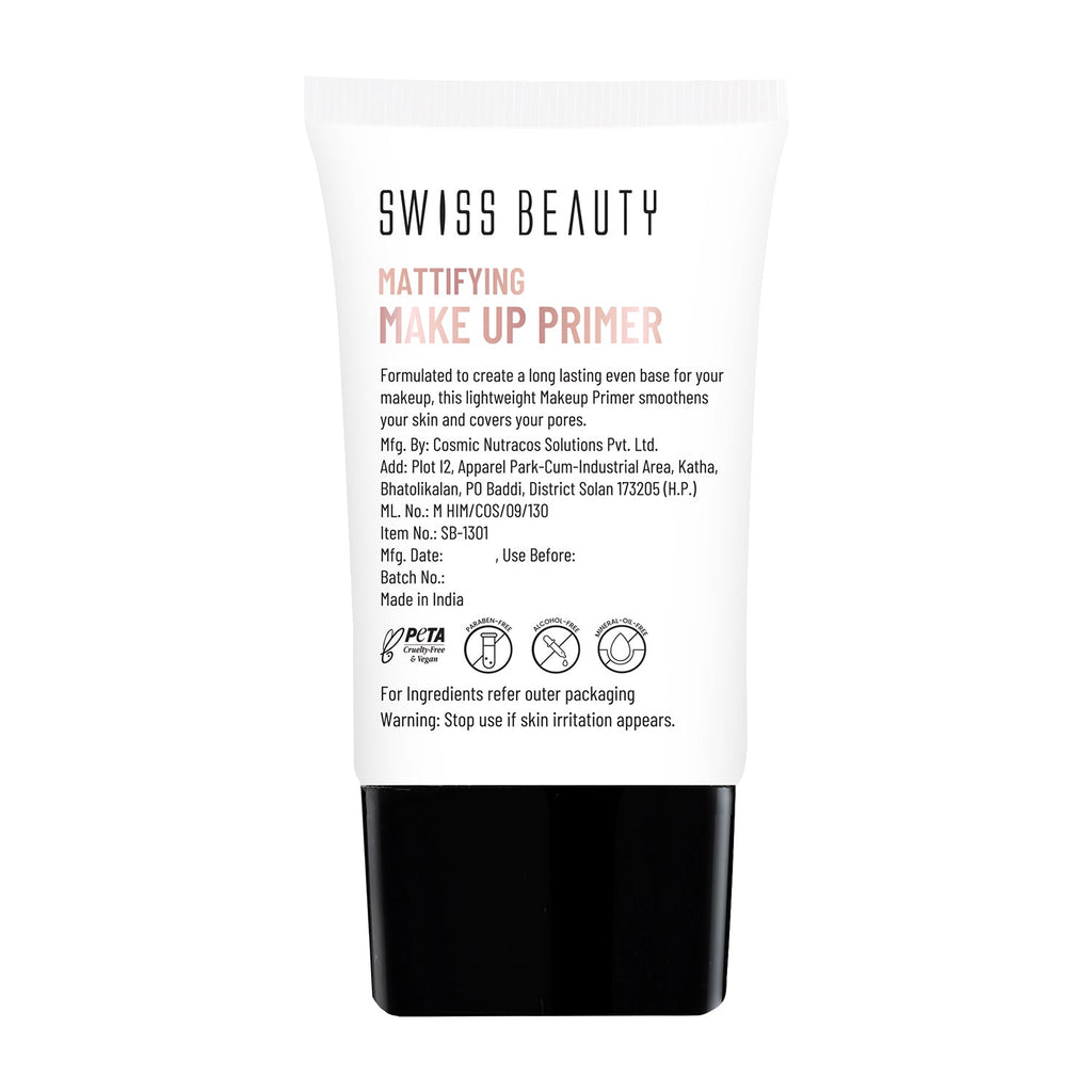 Swiss Beauty Oil Free Long Lasting Make-up Primer
