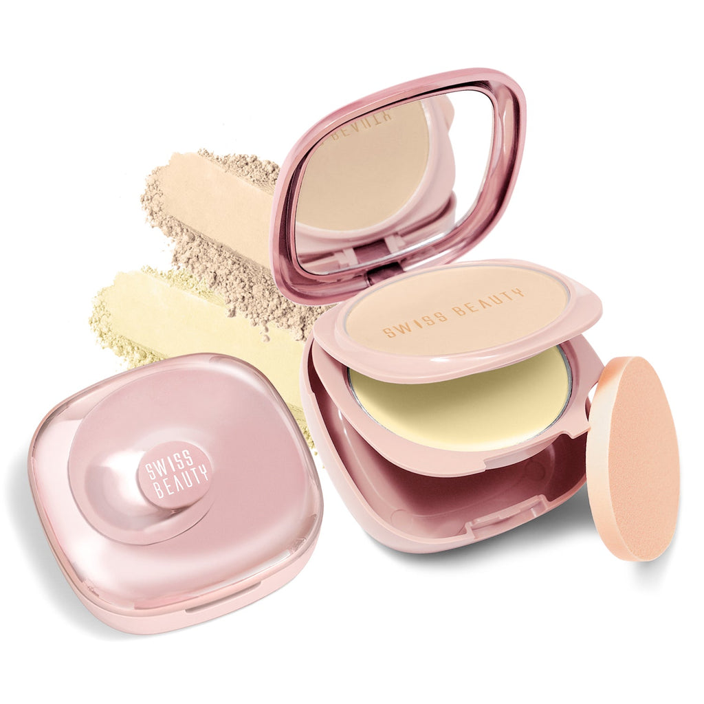 Swiss Beauty Matte & Set Duo Compact