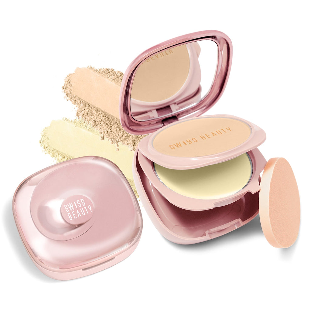 Swiss Beauty Matte & Set Duo Compact