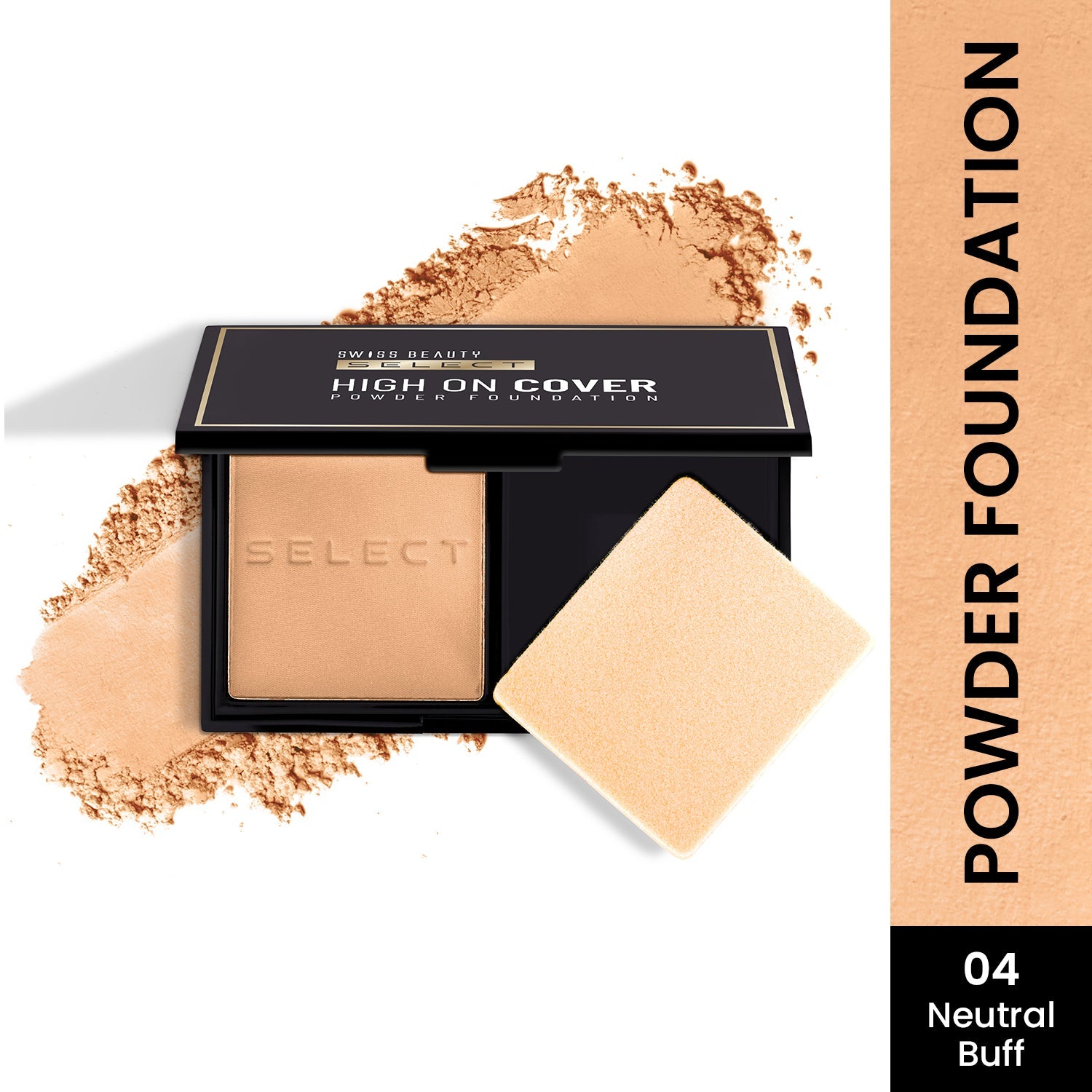 Swiss Beauty Select High On Cover Powder Foundation