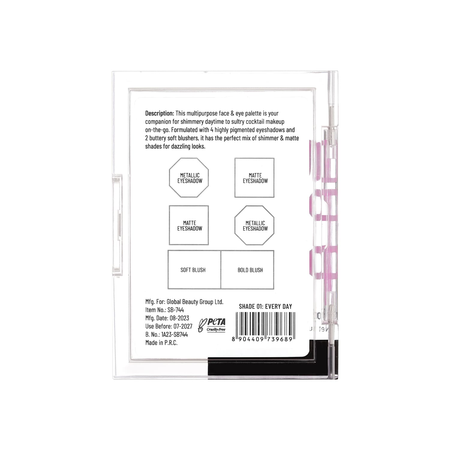 Swiss Beauty Dual Passport Face & Eye Palette