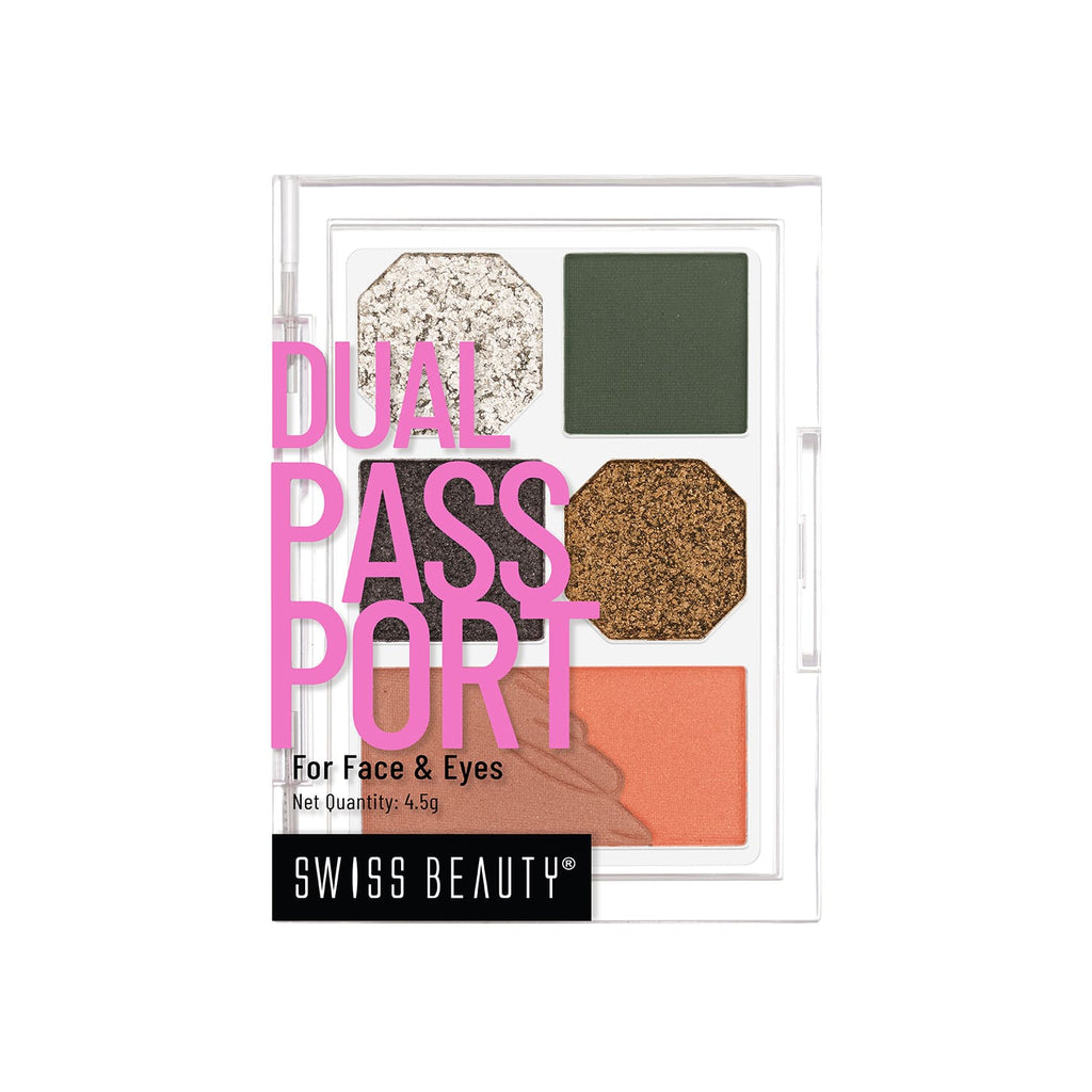 Swiss Beauty Dual Passport Face & Eye Palette