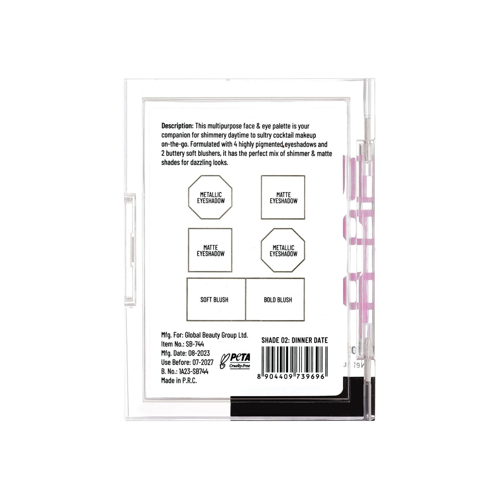 Swiss Beauty Dual Passport Face & Eye Palette