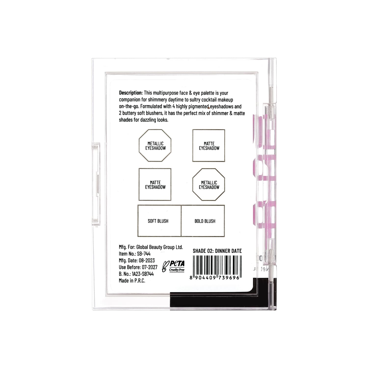 Swiss Beauty Dual Passport Face & Eye Palette