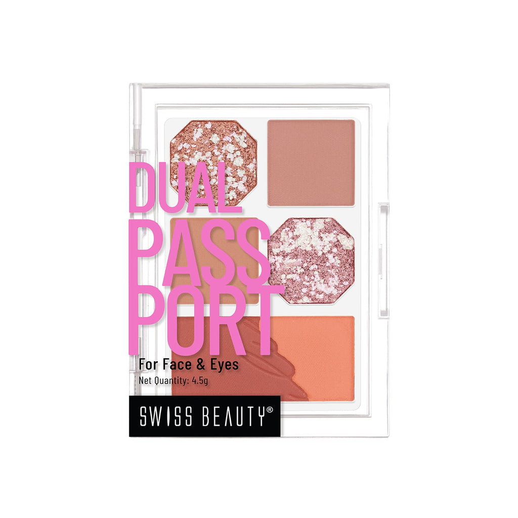 Swiss Beauty Dual Passport Face & Eye Palette