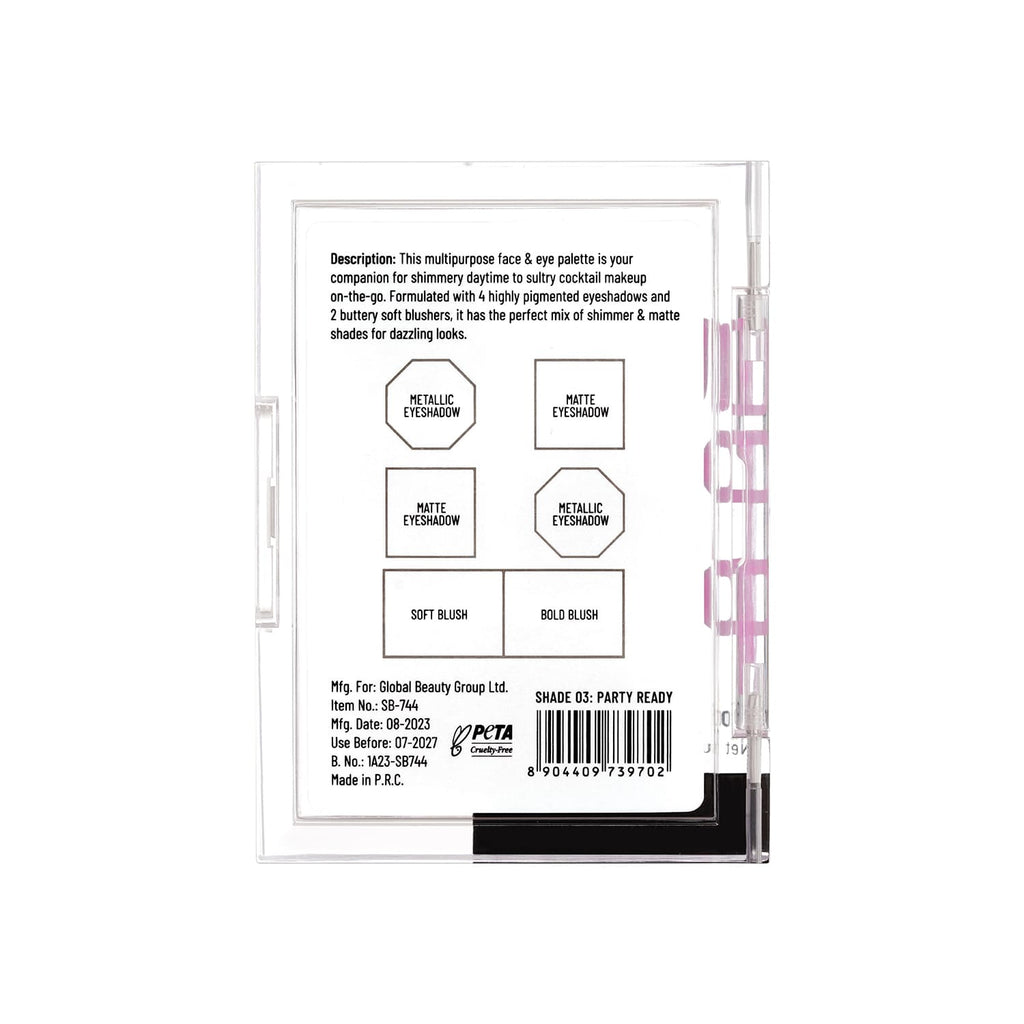 Swiss Beauty Dual Passport Face & Eye Palette