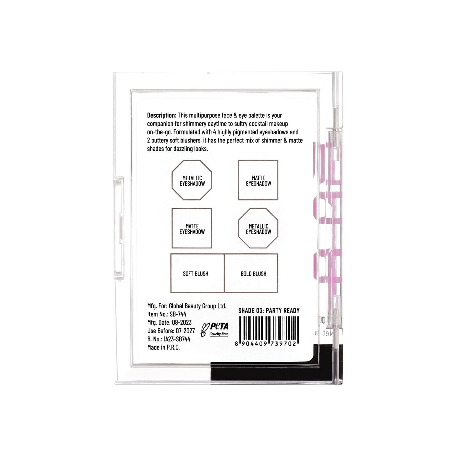 Swiss Beauty Dual Passport Face & Eye Palette