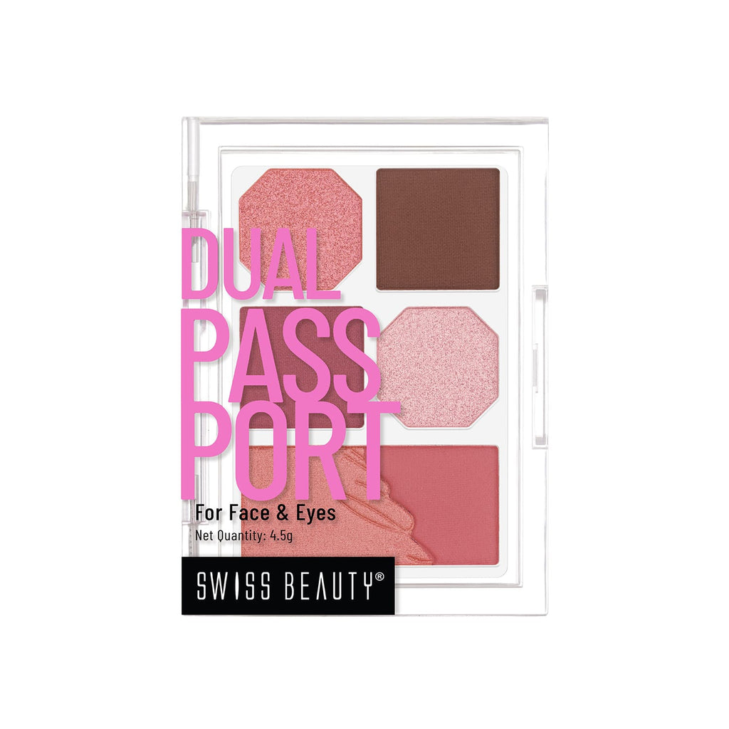 Swiss Beauty Dual Passport Face & Eye Palette
