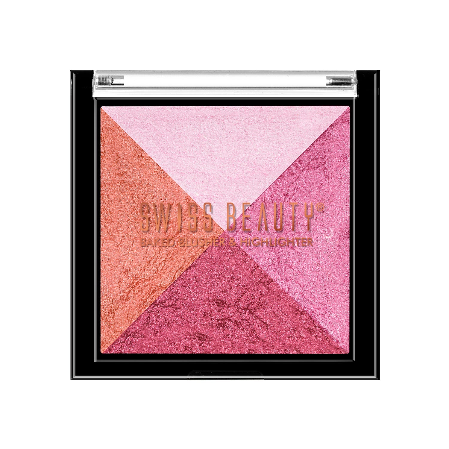 Swiss Beauty 2-in 1- Baked Blusher & Highlighter