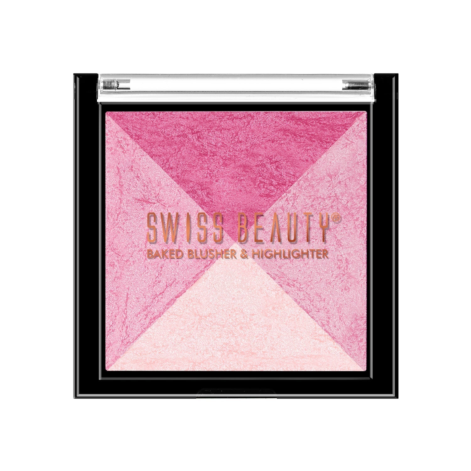 Swiss Beauty 2-in 1- Baked Blusher & Highlighter