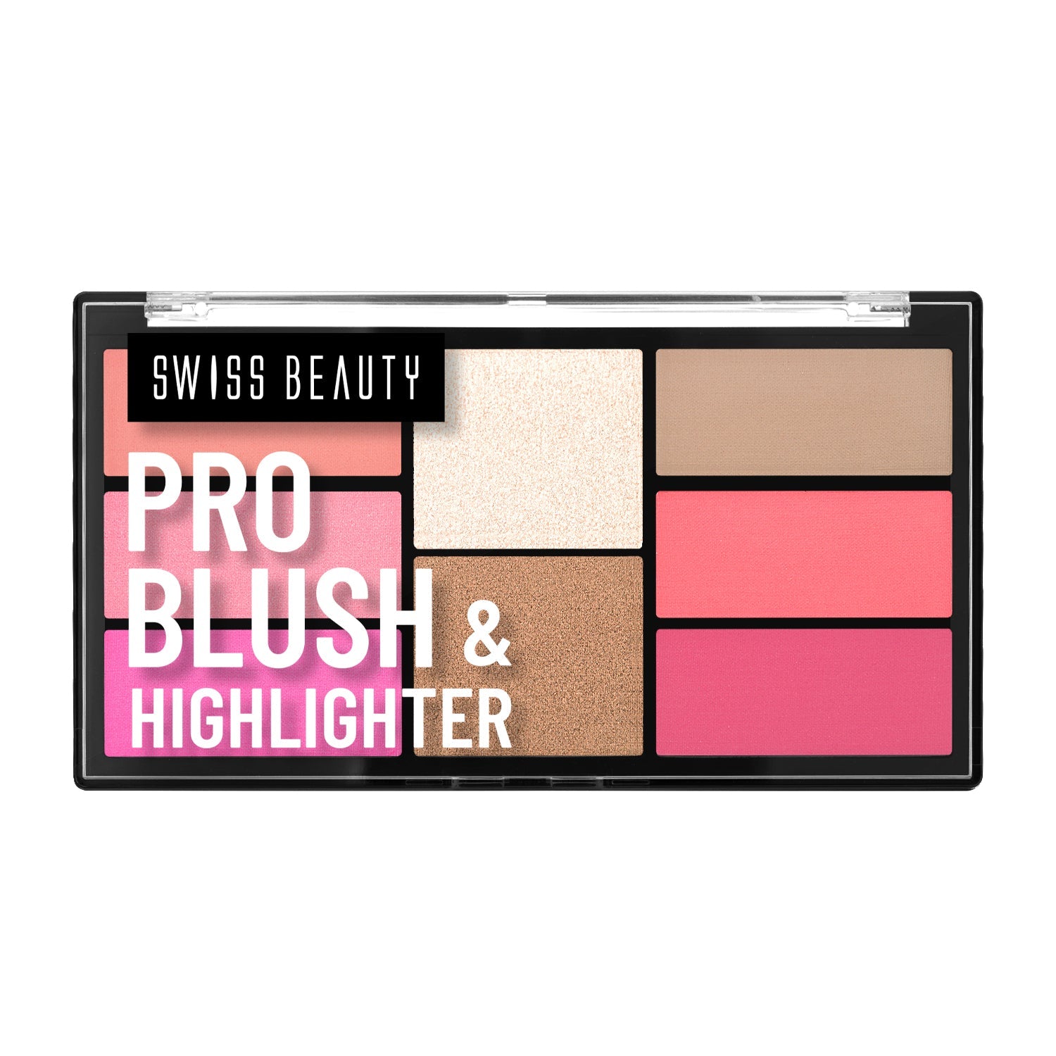 Swiss Beauty Pro Blush & Highlighter Palette