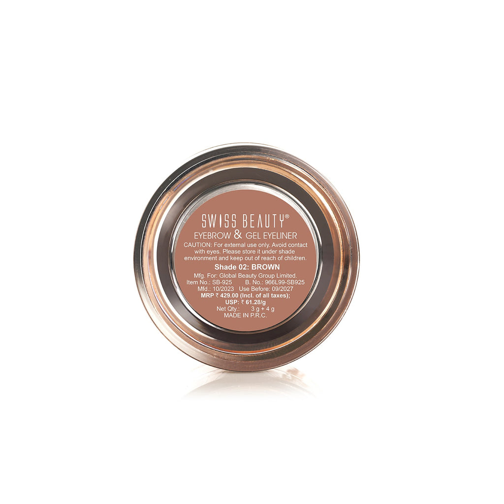 Swiss Beauty Eyebrow & Gel Eyeliner