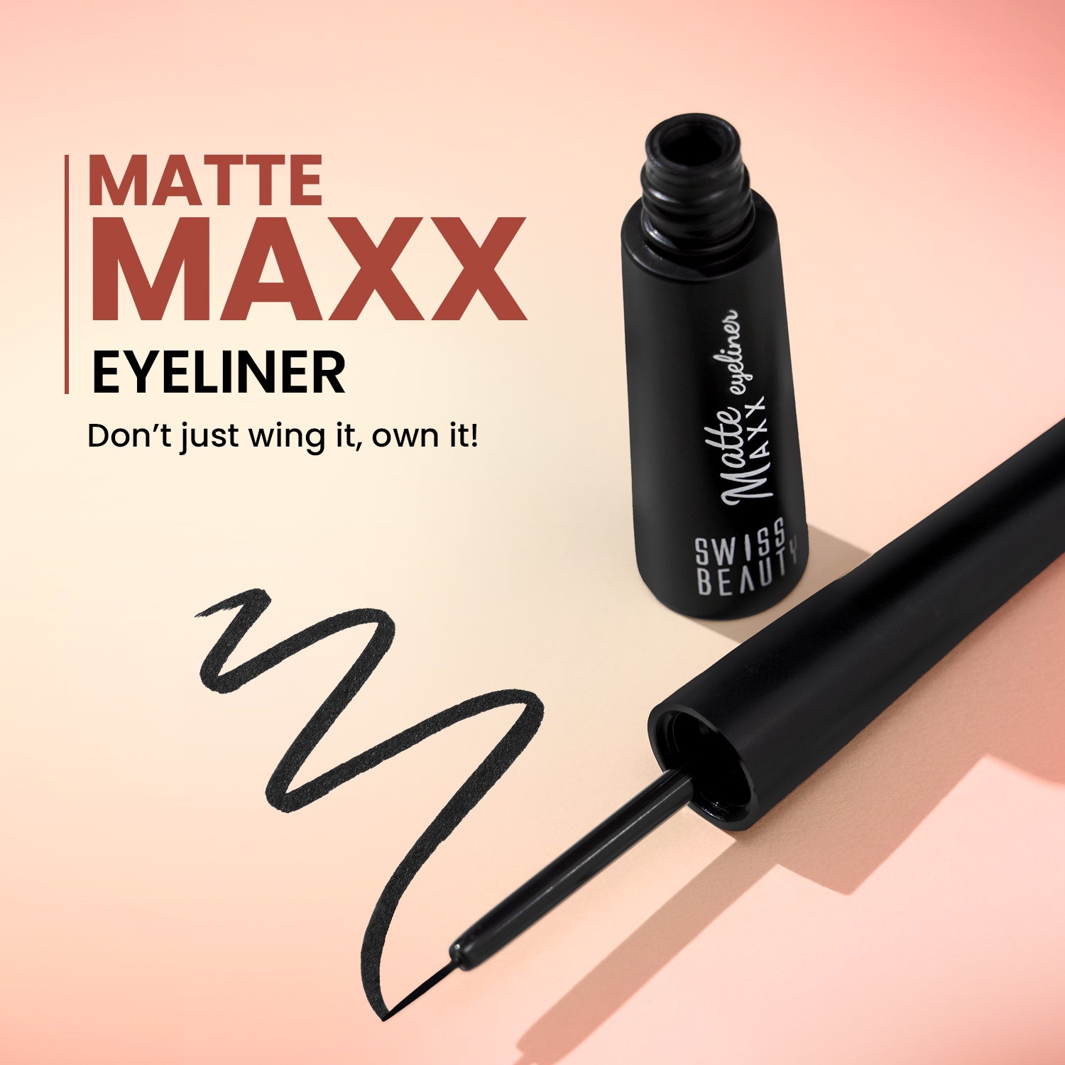 Swiss Beauty Matte Max Eyeliner
