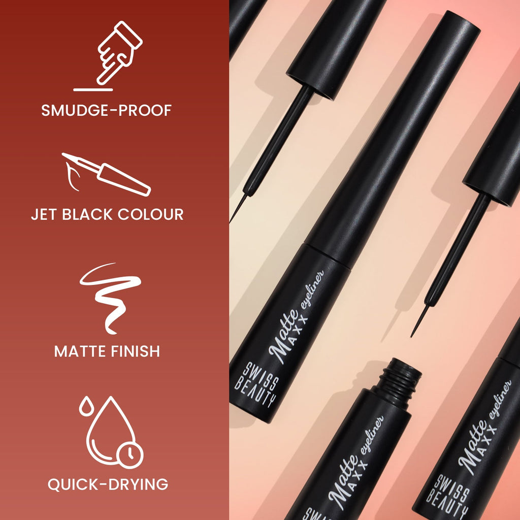 Swiss Beauty Matte Max Eyeliner