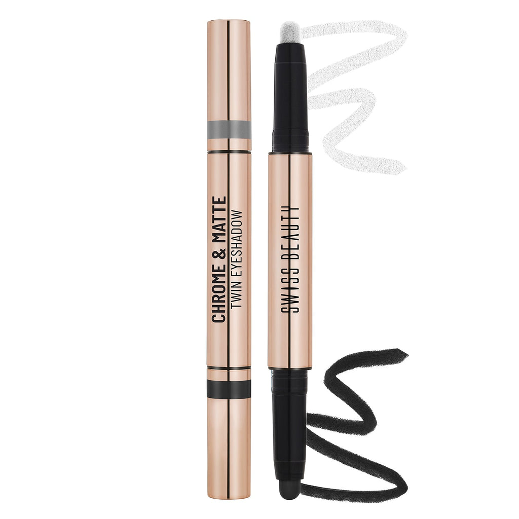 Swiss Beauty Chrome & Matte Twin Eyeshadow