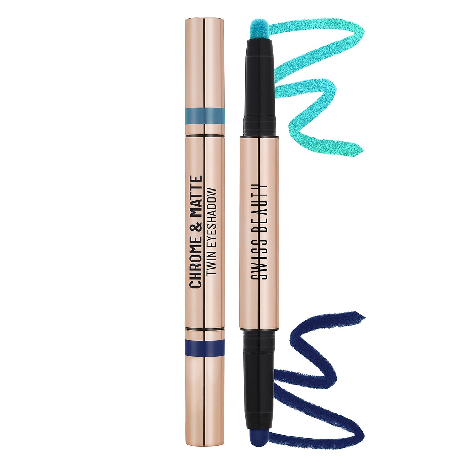 Swiss Beauty Chrome & Matte Twin Eyeshadow