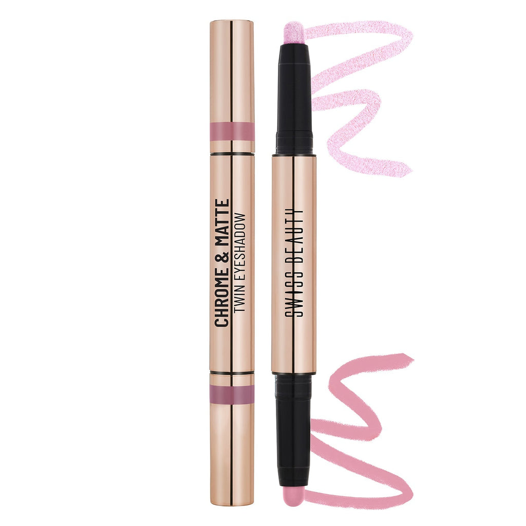 Swiss Beauty Chrome & Matte Twin Eyeshadow