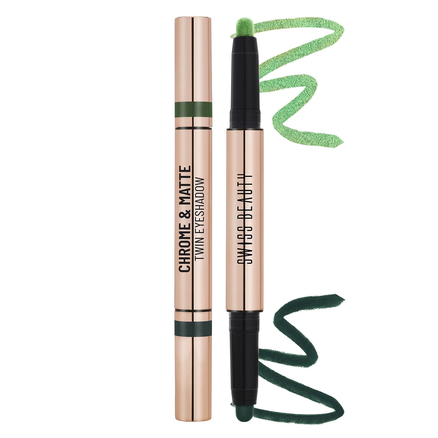 Swiss Beauty Chrome & Matte Twin Eyeshadow
