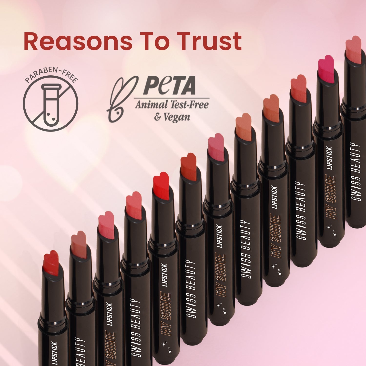 Swiss Beauty My Shine Lipstick