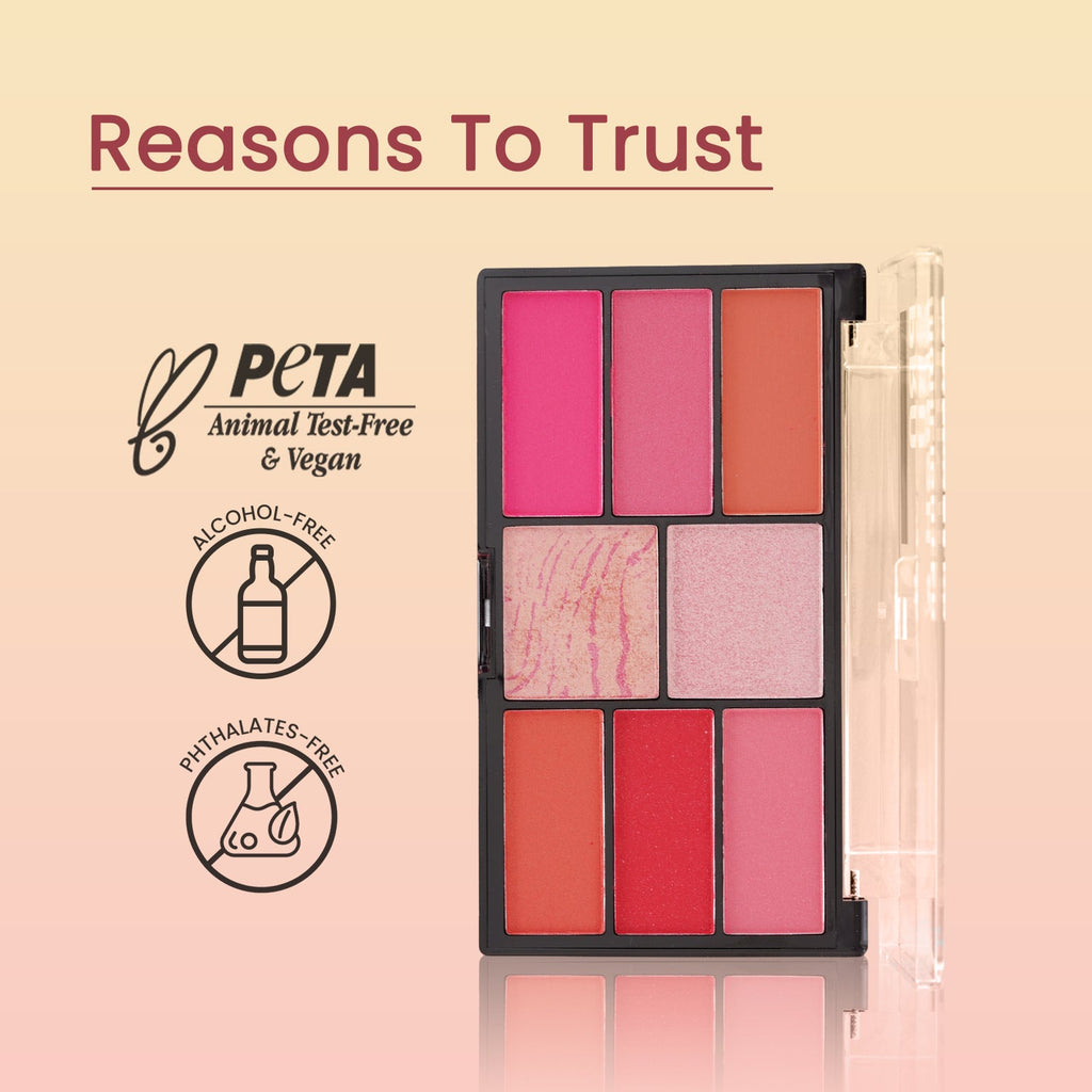 Swiss Beauty Pro Blush & Highlighter Palette