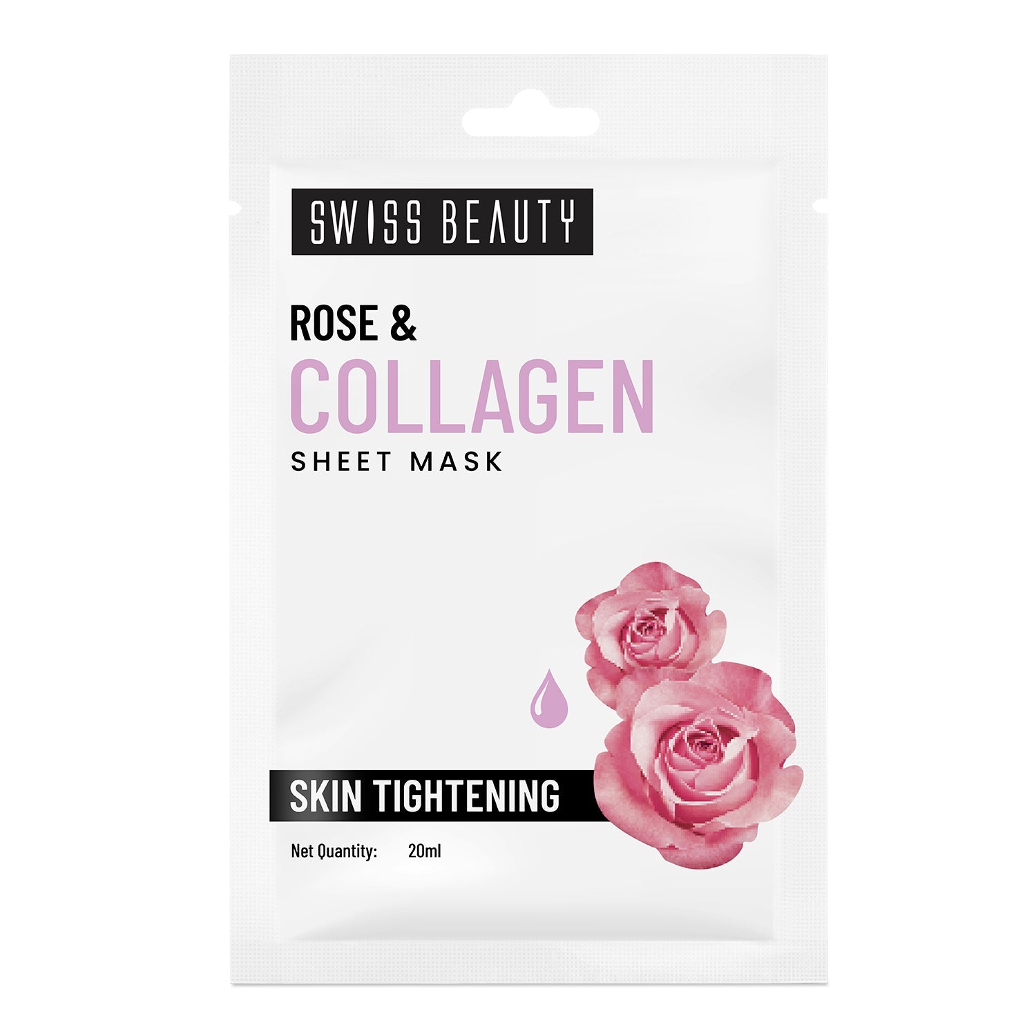 Swiss Beauty Rose & Collagen Sheet Mask