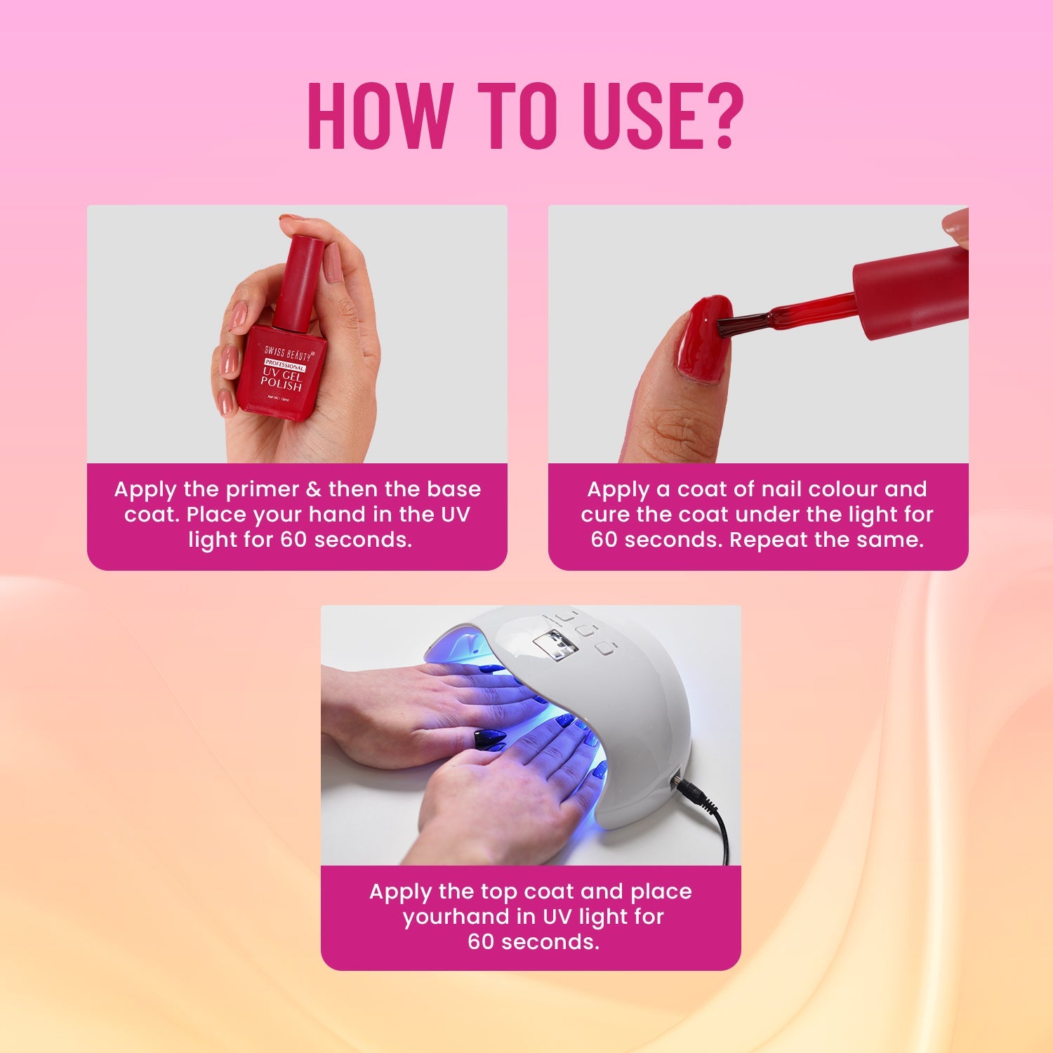 Swiss Beauty Professional UV Gel Polish
