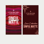 Colorbar Sinful Matte Lipcolor - Luxe Collection