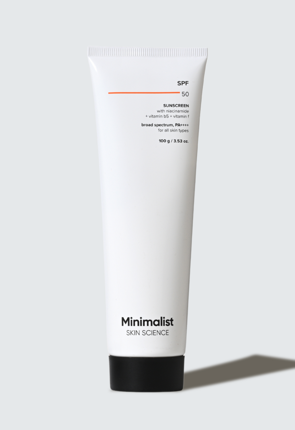 Minimalist SPF 50 Sunscreen