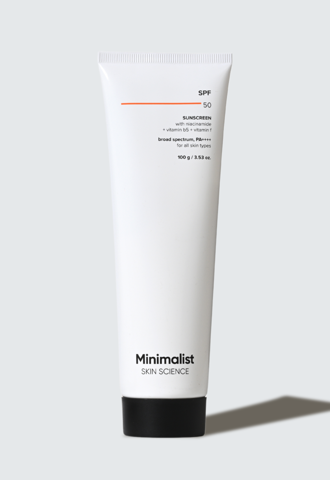 Minimalist SPF 50 Sunscreen