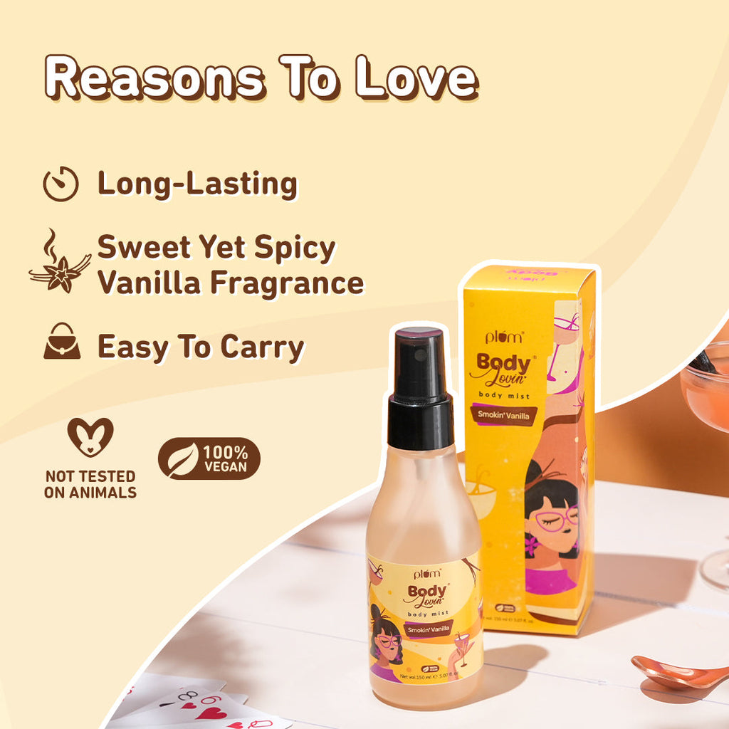 Plum Smokin' Vanilla Body Mist by Plum BodyLovin'