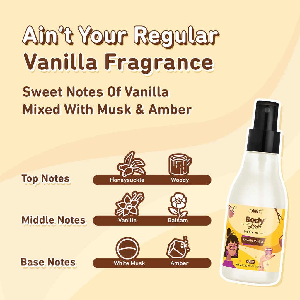 Plum Smokin' Vanilla Body Mist by Plum BodyLovin'