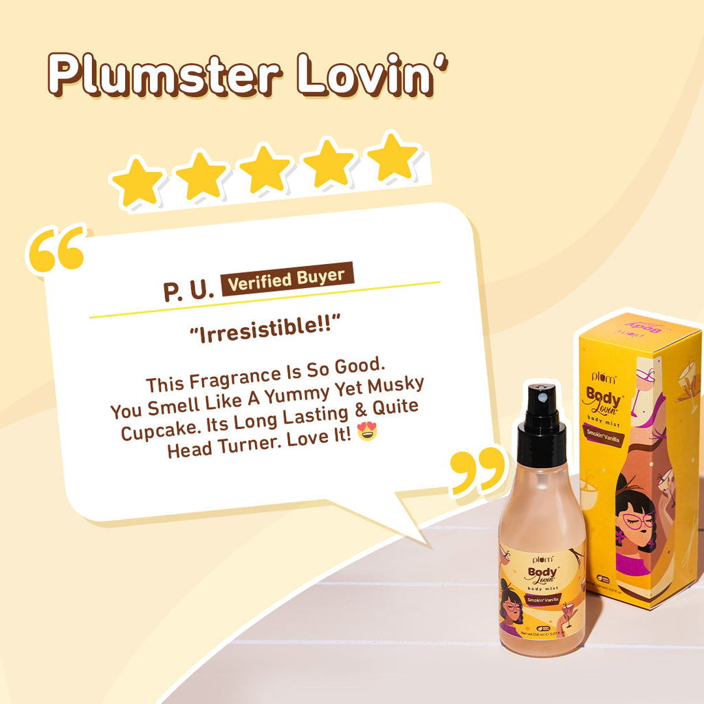 Plum Smokin' Vanilla Body Mist by Plum BodyLovin'