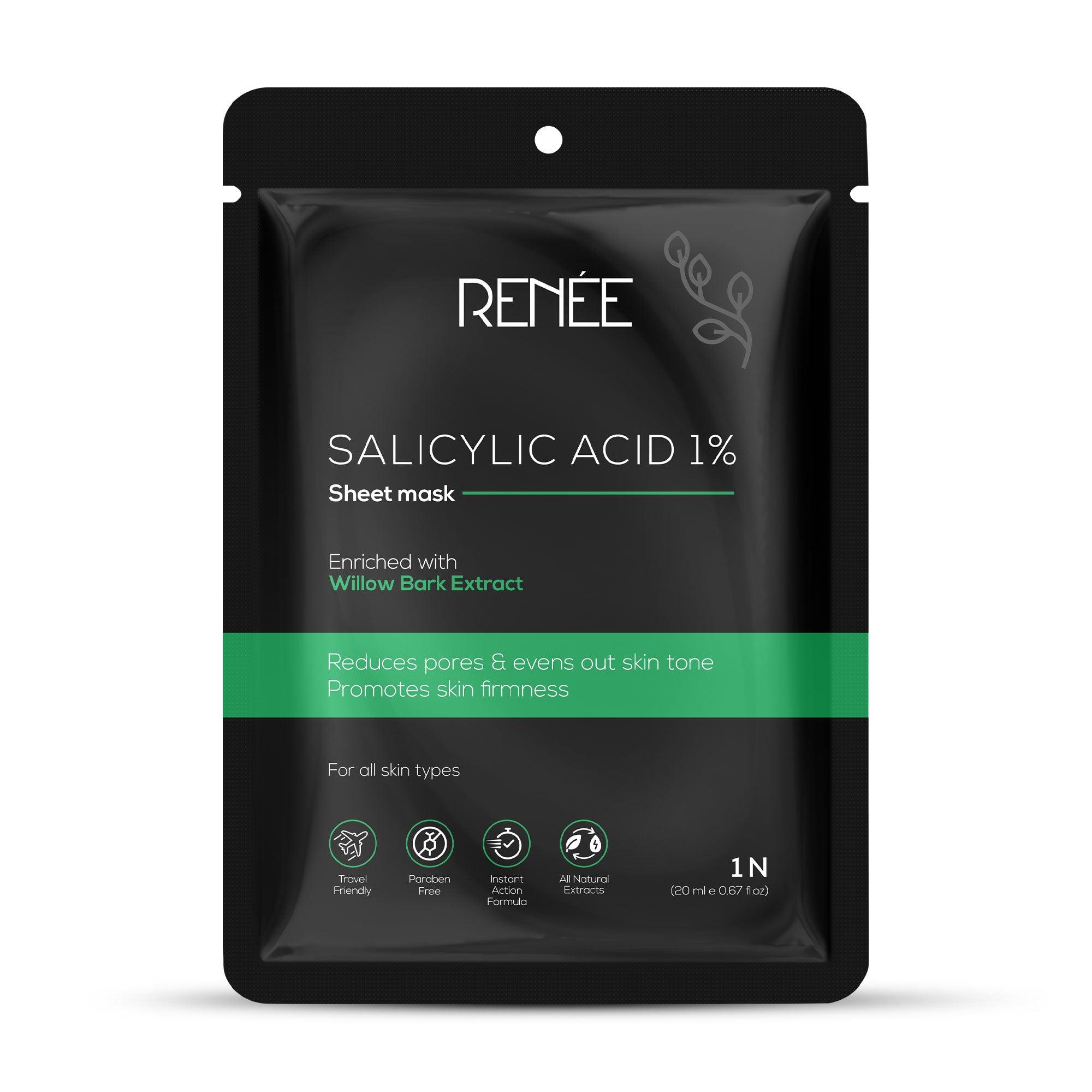 RENEE Salicylic Acid Sheet Mask, 20 ml