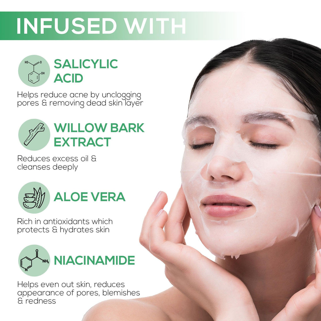 RENEE Salicylic Acid Sheet Mask, 20 ml