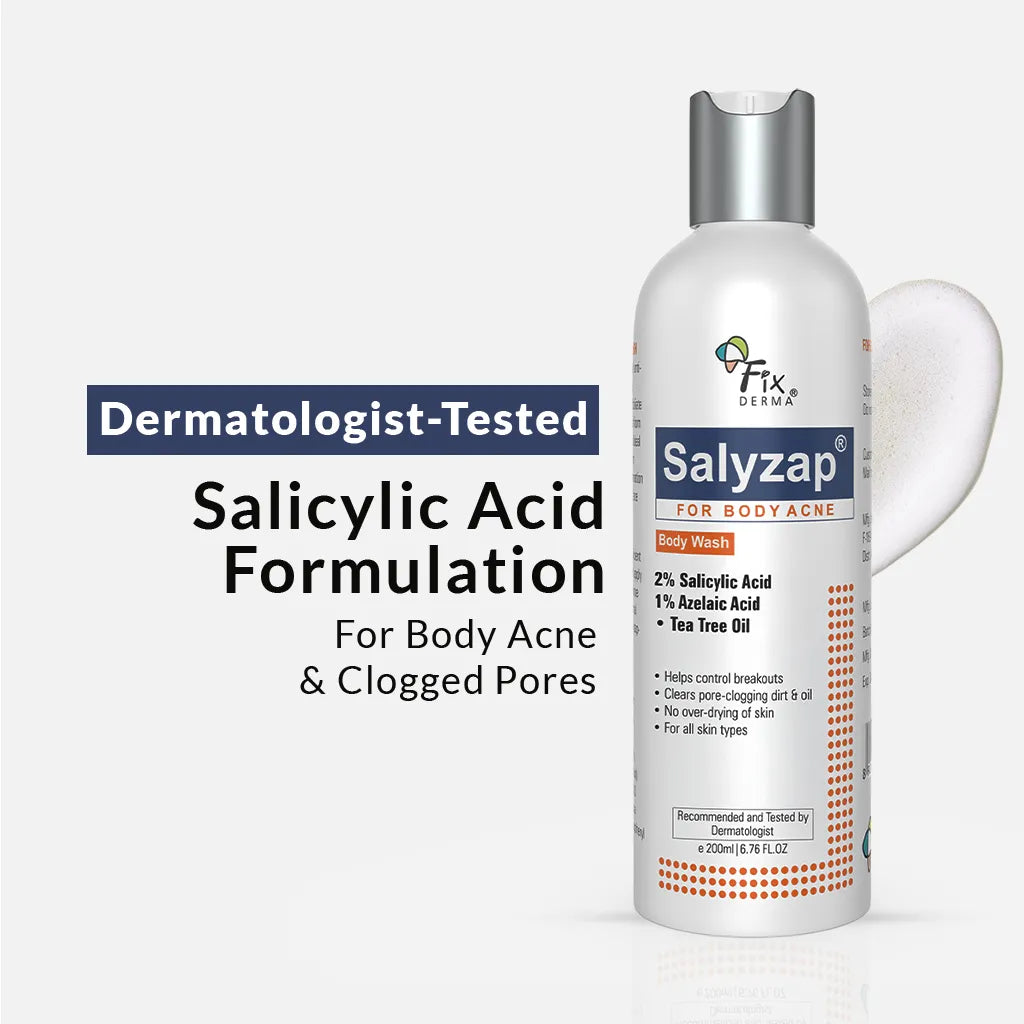 Fixderma Salyzap Body Wash 200ml Pack of 2