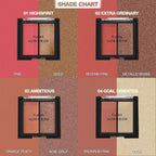 Flicka GLOW N BLOW - Blusher & Highlighter