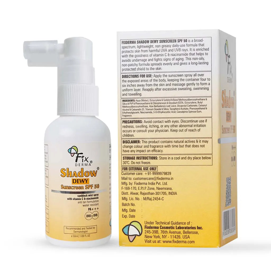 Fixderma Shadow Dewy Sunscreen SPF 50
