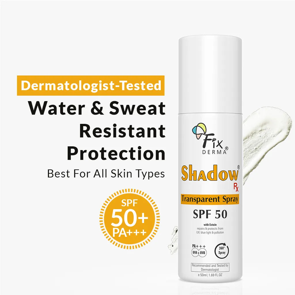 Fixderma Shadow Rx Transparent Spray SPF 50