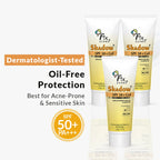 Fixderma Shadow SPF 50+ Gel Sunscreen 40g Pack of 3