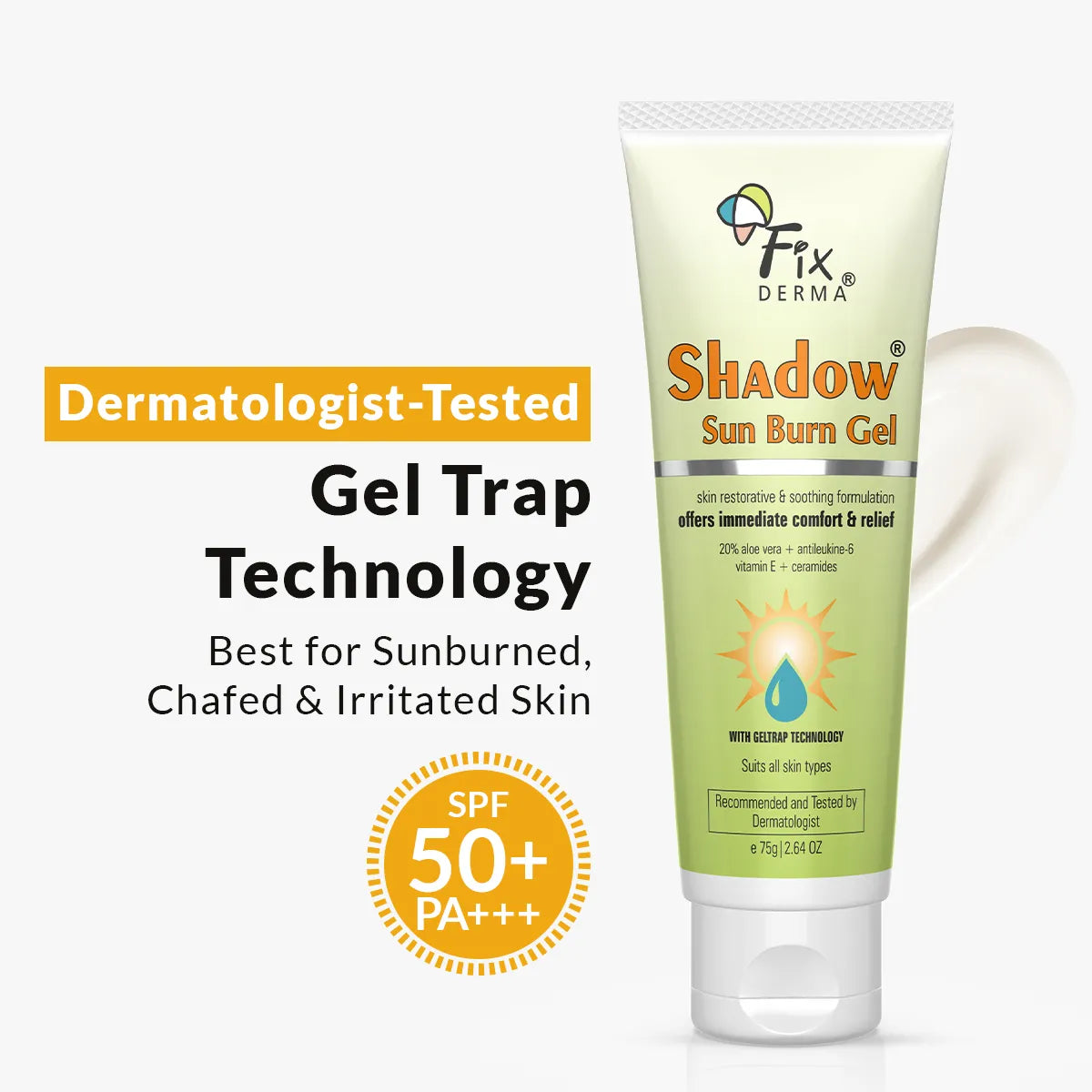 Fixderma Shadow Sun Burn Gel