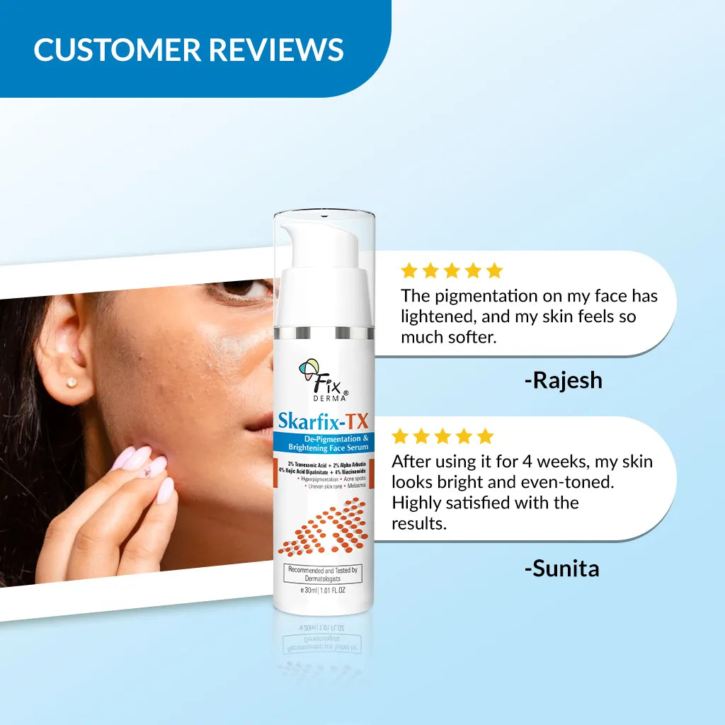 Fixderma Skarfix-TX De-Pigmentation & Brightening Face Serum