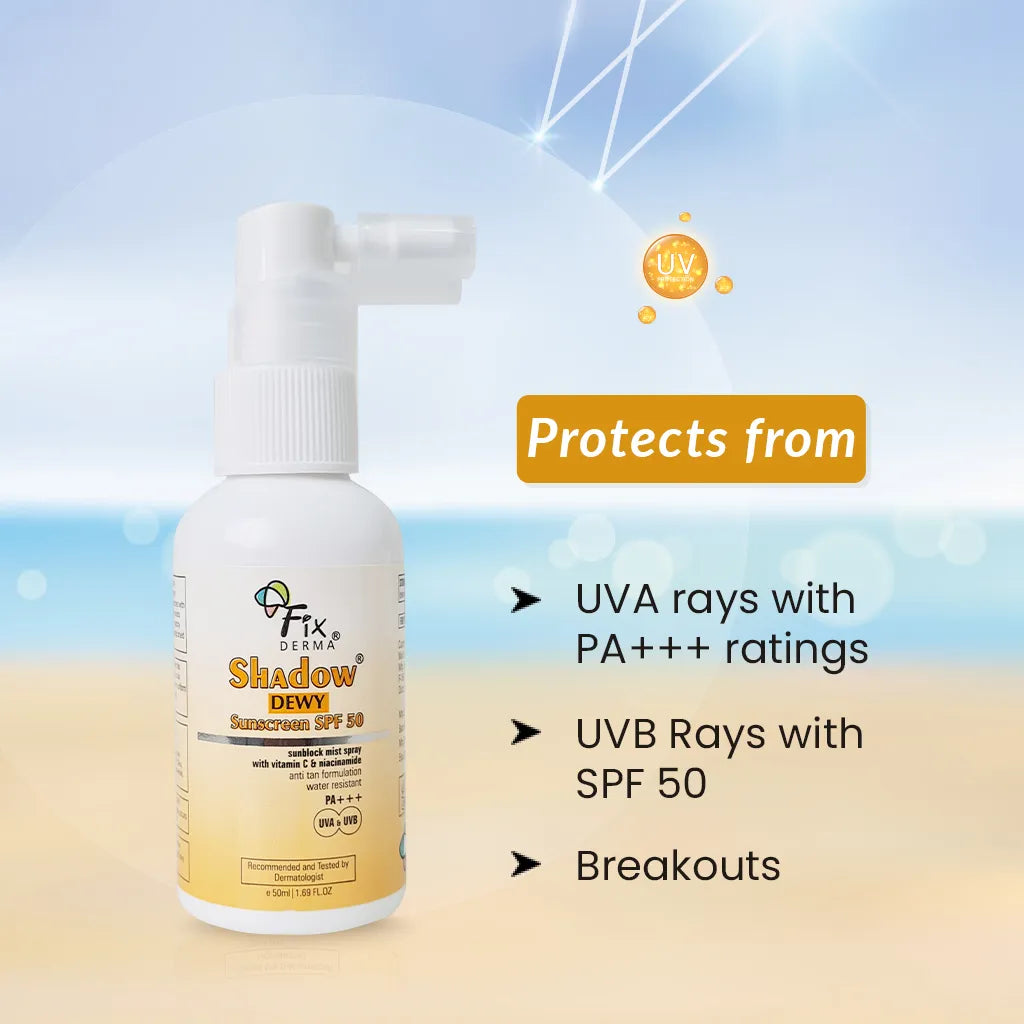 Fixderma Shadow Dewy Sunscreen SPF 50