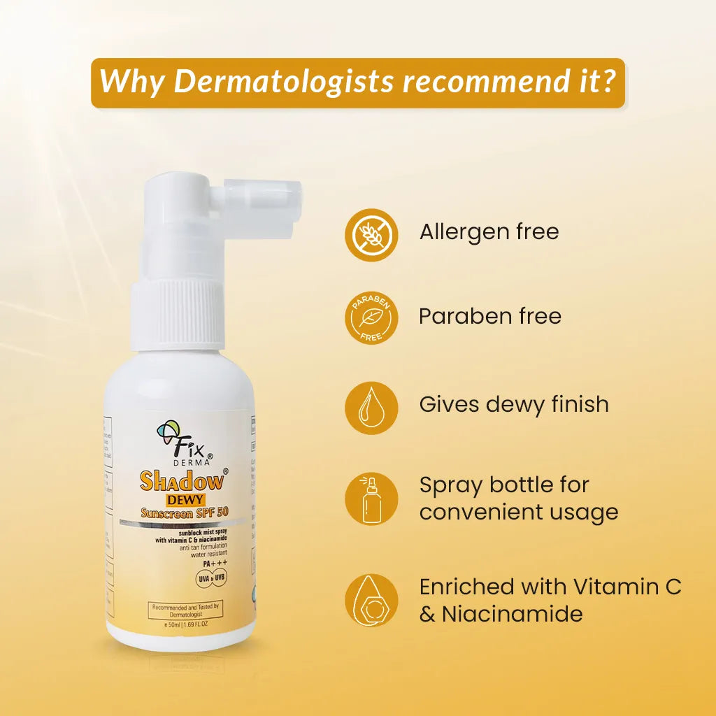 Fixderma Shadow Dewy Sunscreen SPF 50