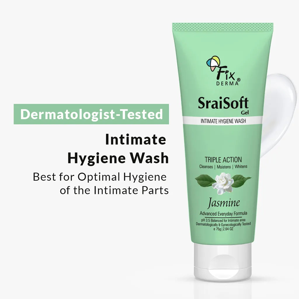 Fixderma Sraisoft Gel Intimate Hygiene Wash