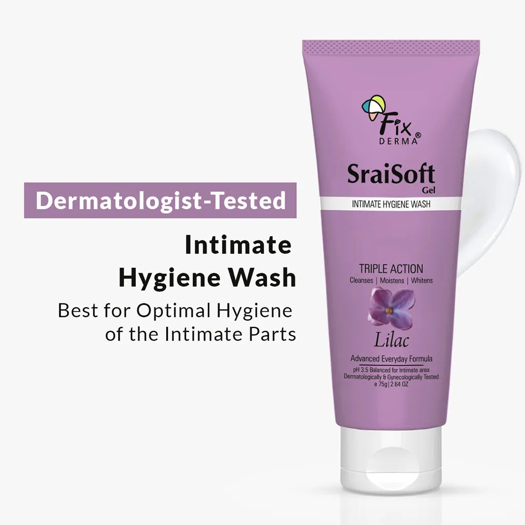 Fixderma Sraisoft Gel Intimate Hygiene Wash
