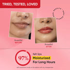 Dot & Key Strawberry Lip Balm with SPF 50 & Vitamin C + E  | Lipbalm for Dry & Dark Lips (12g)