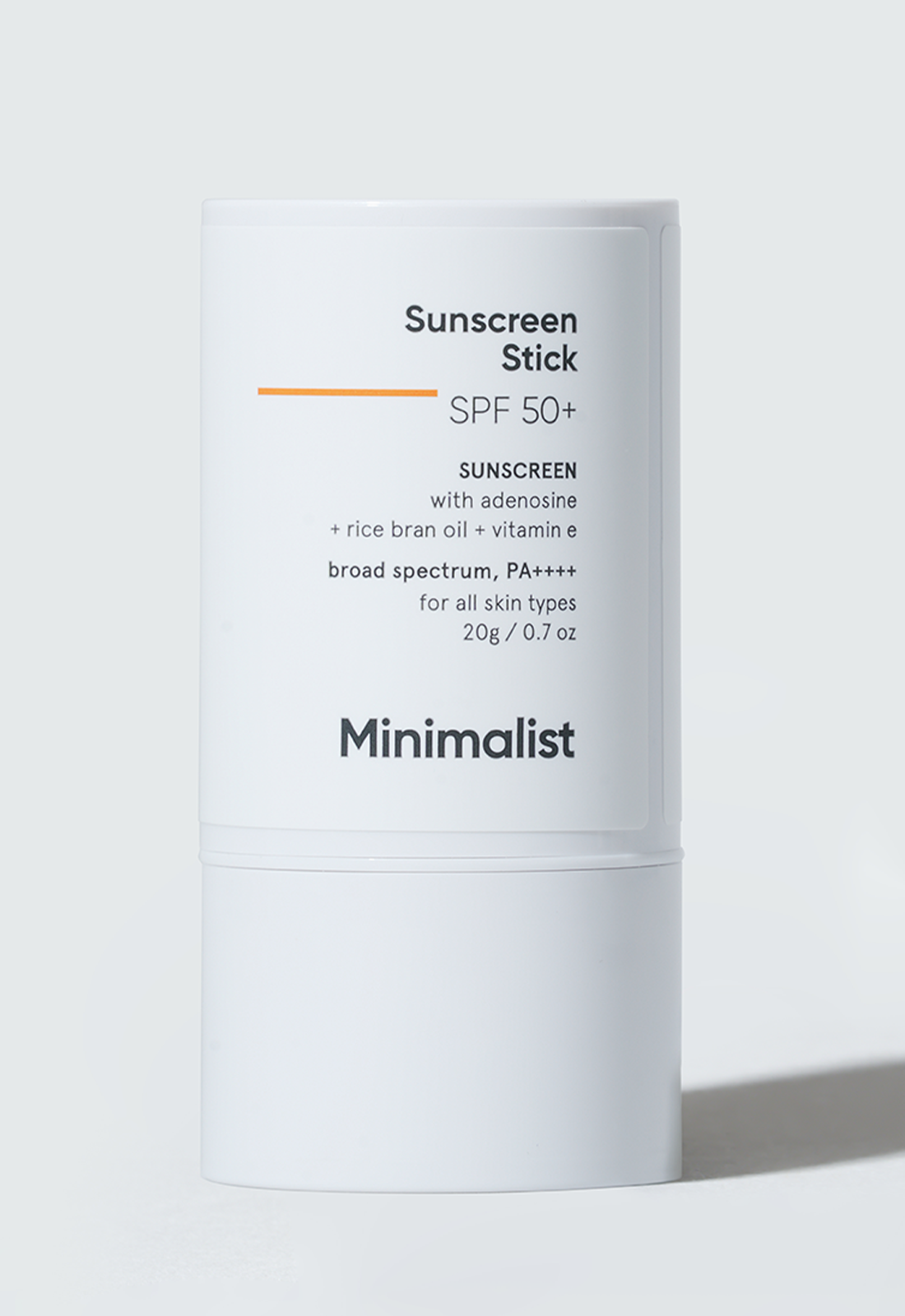 Minimalist SPF 50+ Sunscreen Stick
