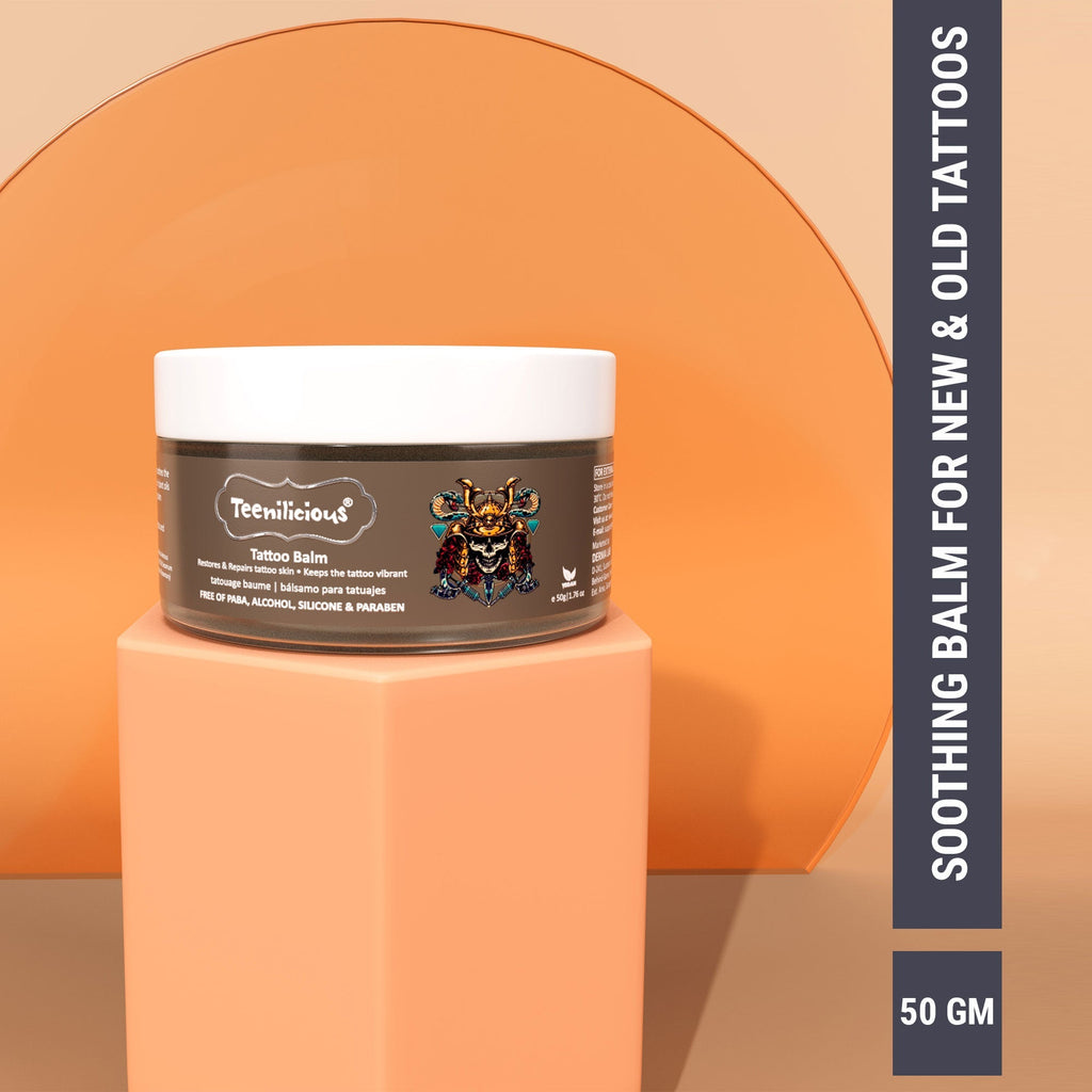 Fixderma Teenilicious Tattoo Balm - Tattoo Aftercare Cream For Old & New Tattoos