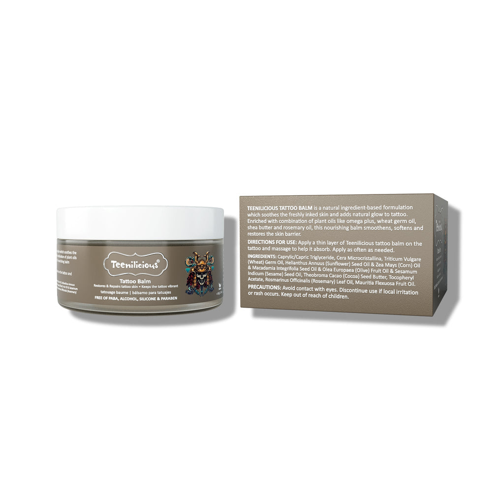 Fixderma Teenilicious Tattoo Balm - Tattoo Aftercare Cream For Old & New Tattoos